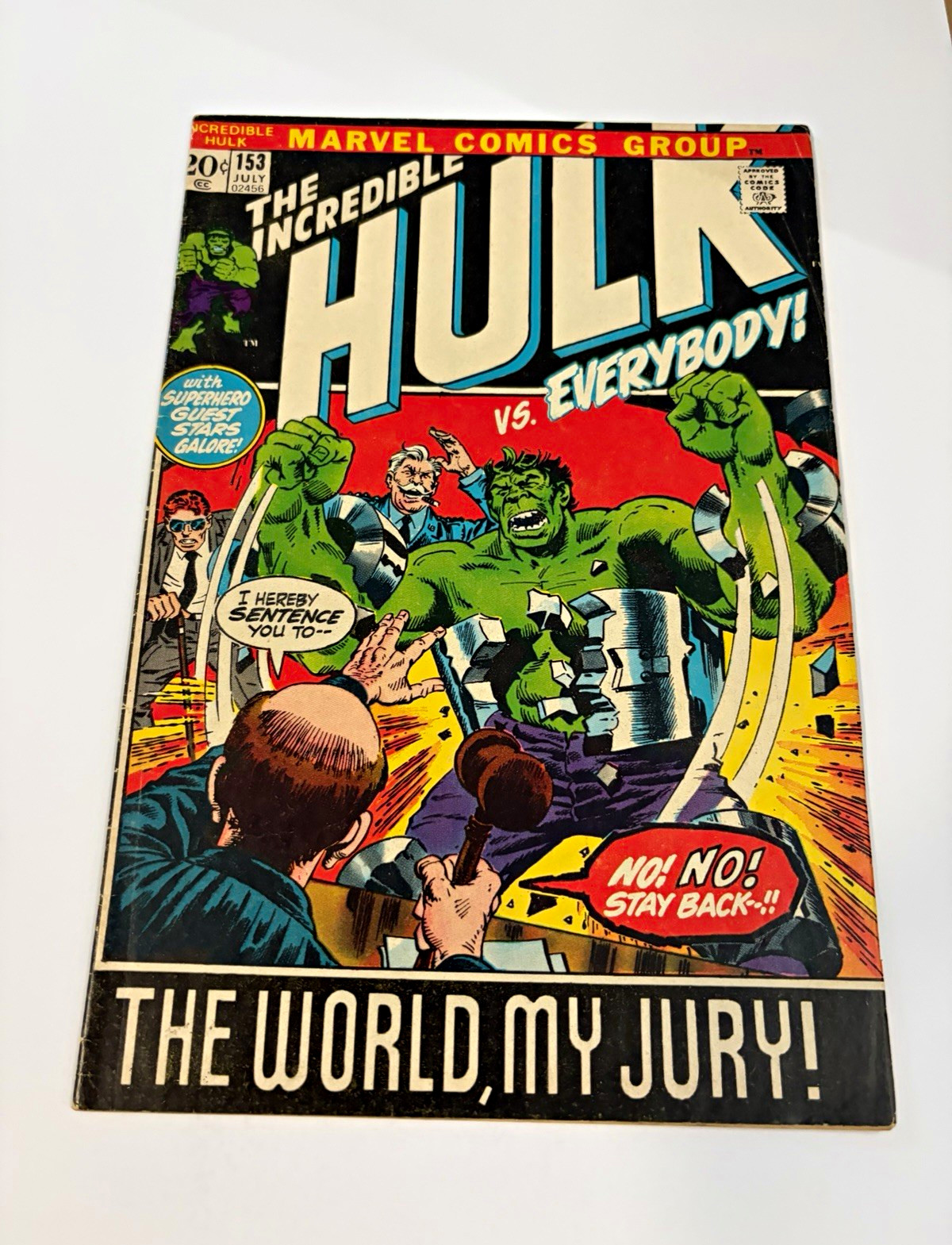 Marvel The Incredible Hulk #153 (1972) \