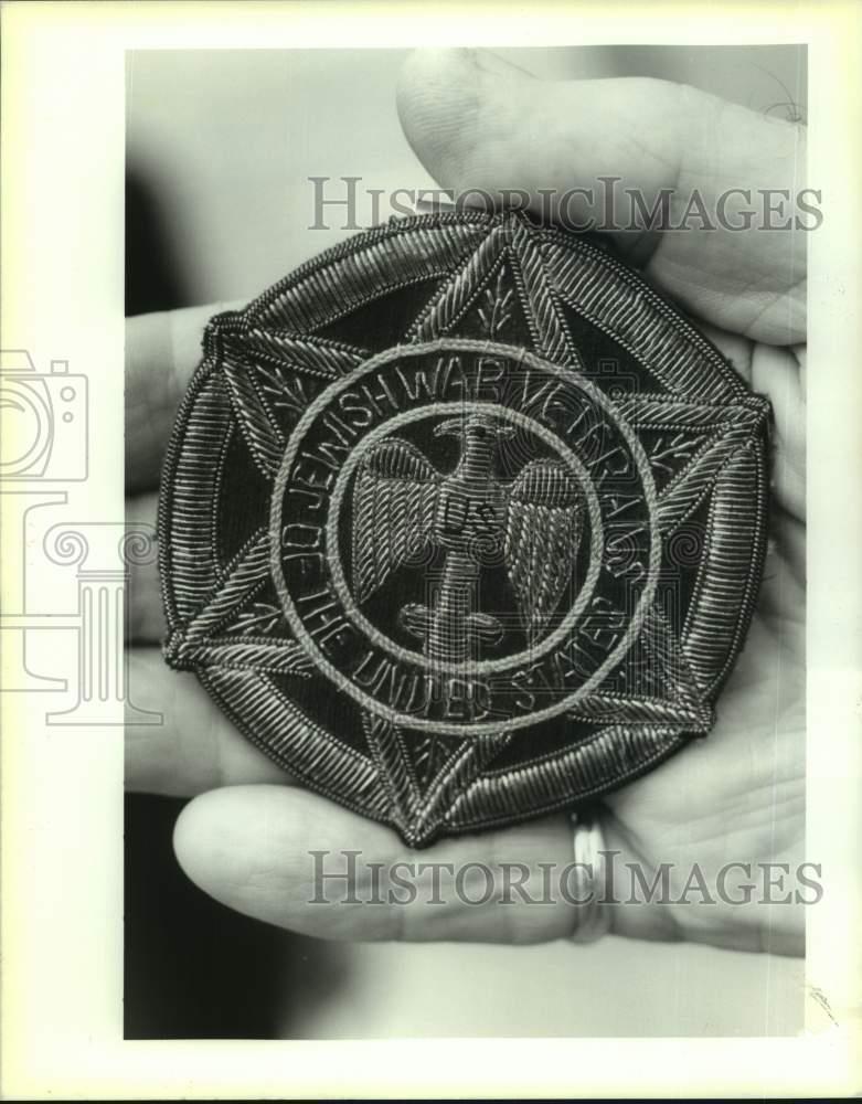 1991 Press Photo The symbol of the Jewish war veterans group - nob65366