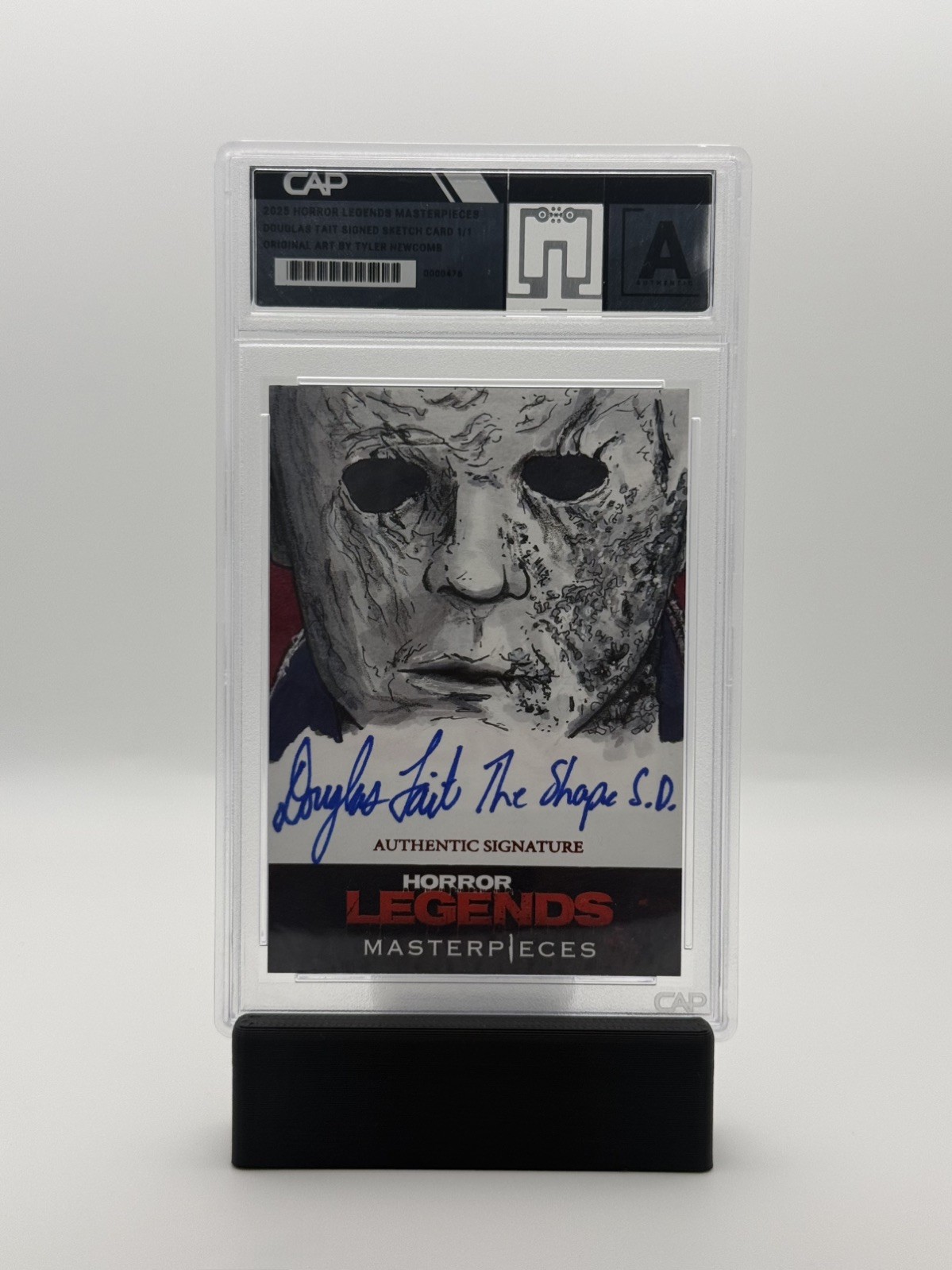 2025 Horror Legends Masterpieces 1/1 Sketch Card Halloween Signed Douglas Tait