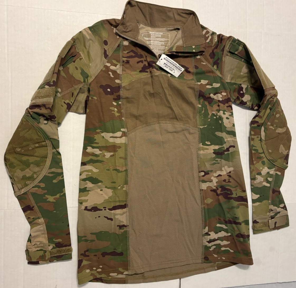 Advanced Combat Shirt 1/4 Zip OCP Flame Resistant Size Medium 8415 01 675 9172