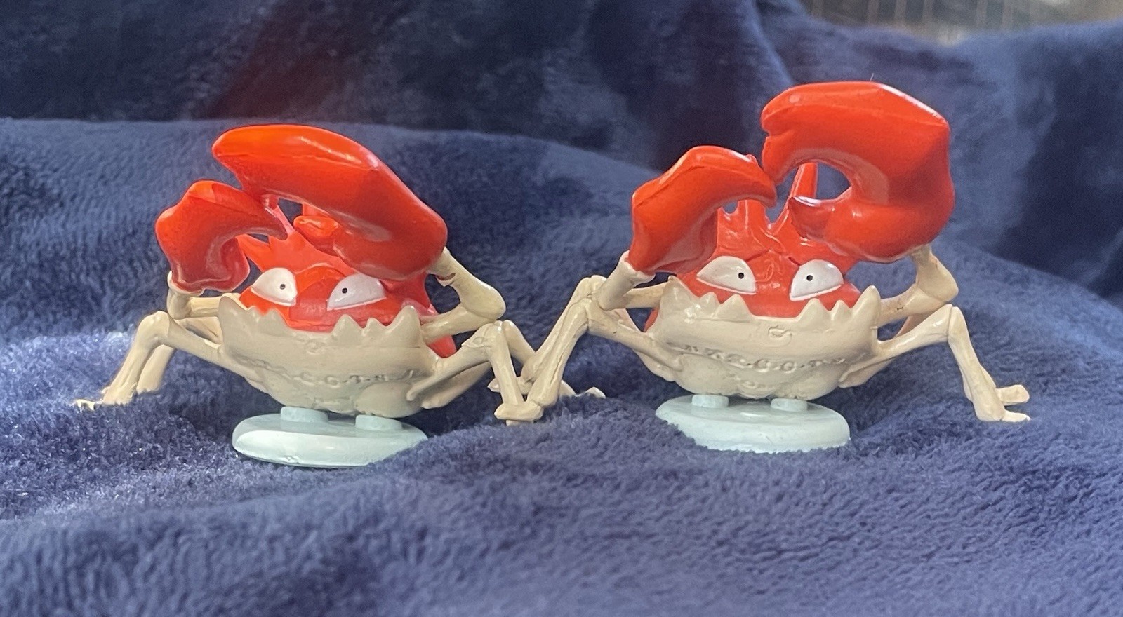 Vintage Pokemon Kingler #099 TOMY CGTSJ Figure Lot of 2 Nintendo Vintage Pokemon Kingler #099 TOMY CGTSJ Figure Lot of 2 Nintendo