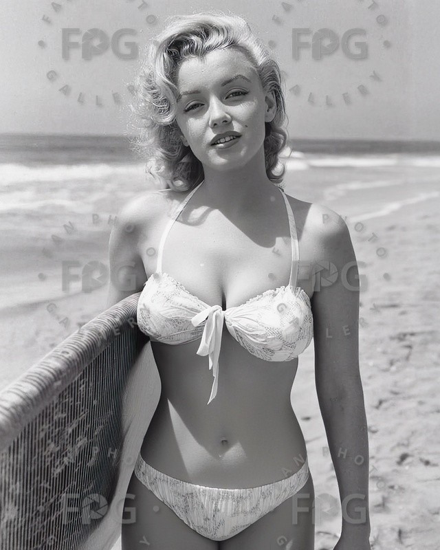 MARILYN MONROE - Photo Print Picture Poster or Canvas Signature Series LE 1/100