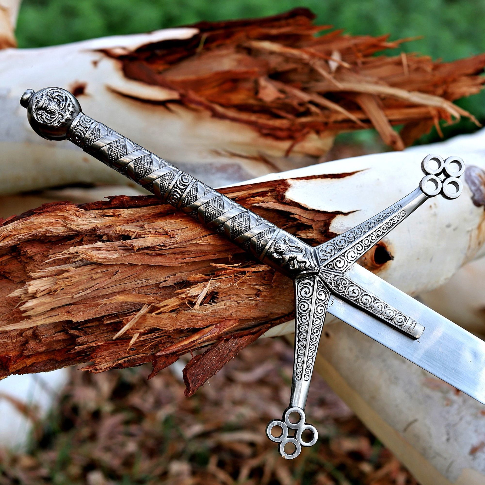 Handmade Scottish Claymore Sword Medieval Battle Ready Viking Style Gift