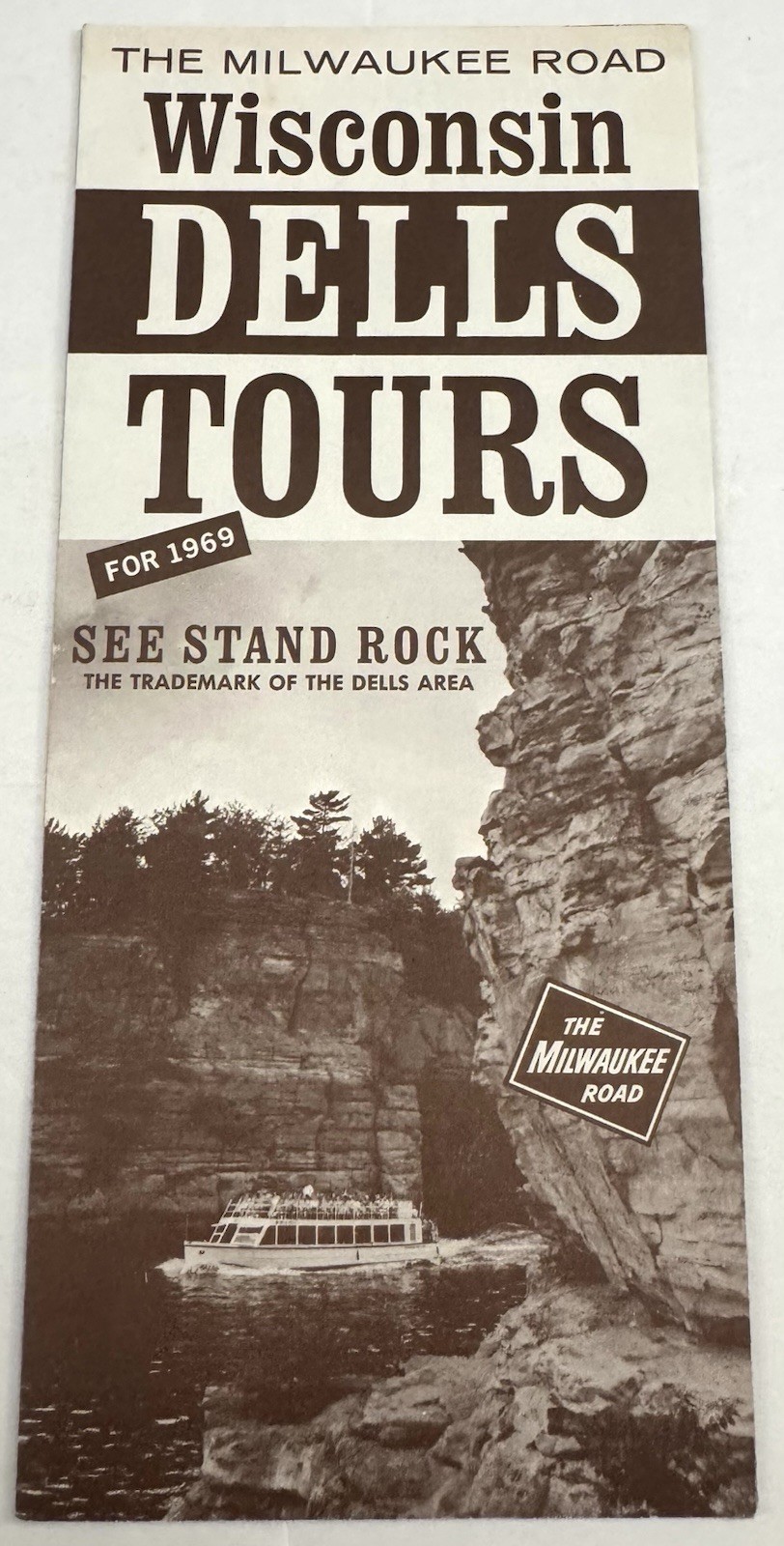Vtg 1969 Travel Brochure Wisconsin Dells Tour 
