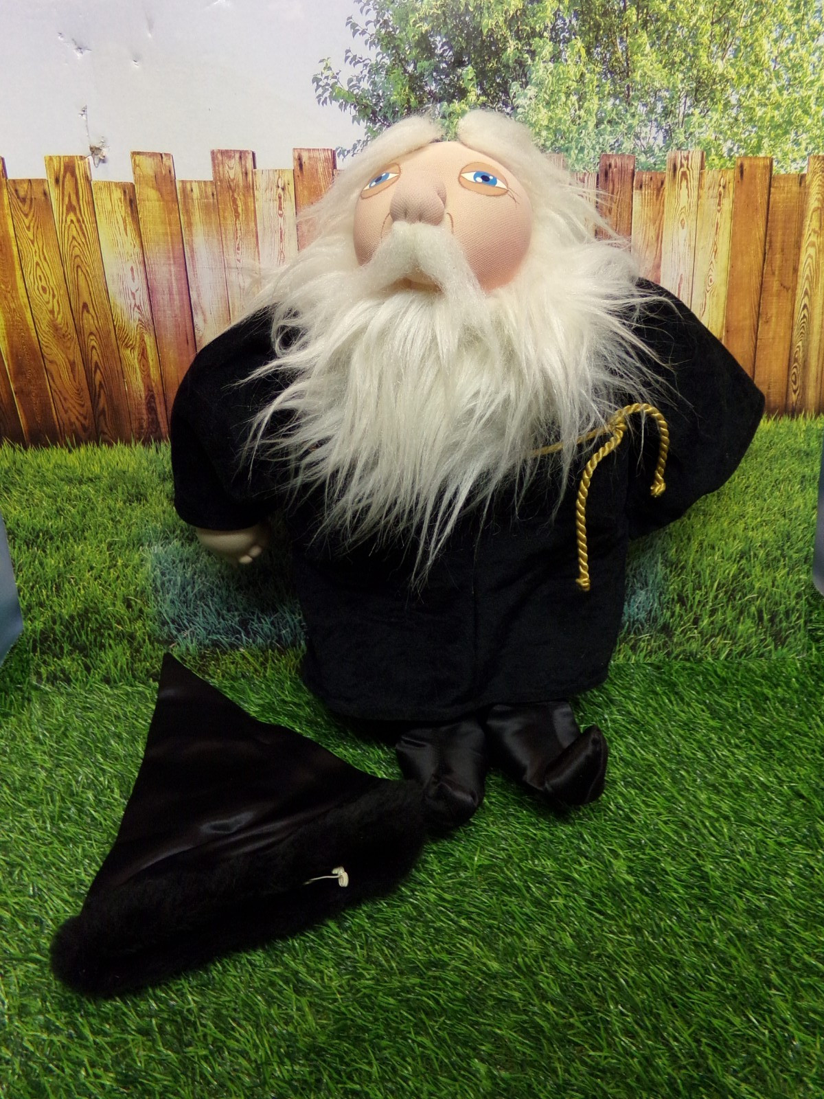 xavier roberts SOFT SCULPTURED CABBAGE PATCH WIZARD 1982 / WHITE HAIR xavier roberts SOFT SCULPTURED CABBAGE PATCH WIZARD 1982 / WHITE HAIR