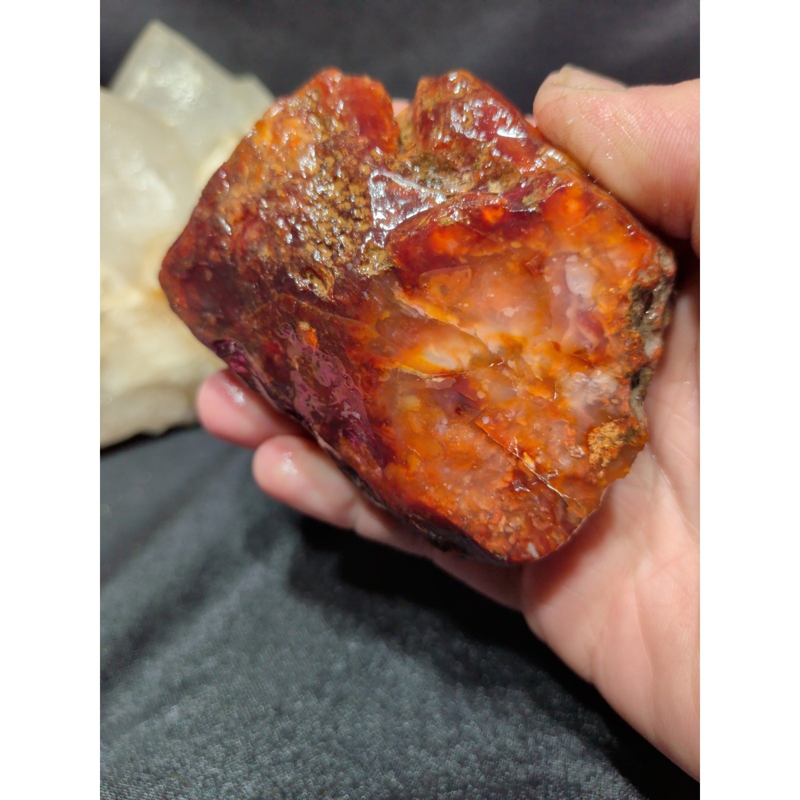 Carnelian Agate Polished Specimen