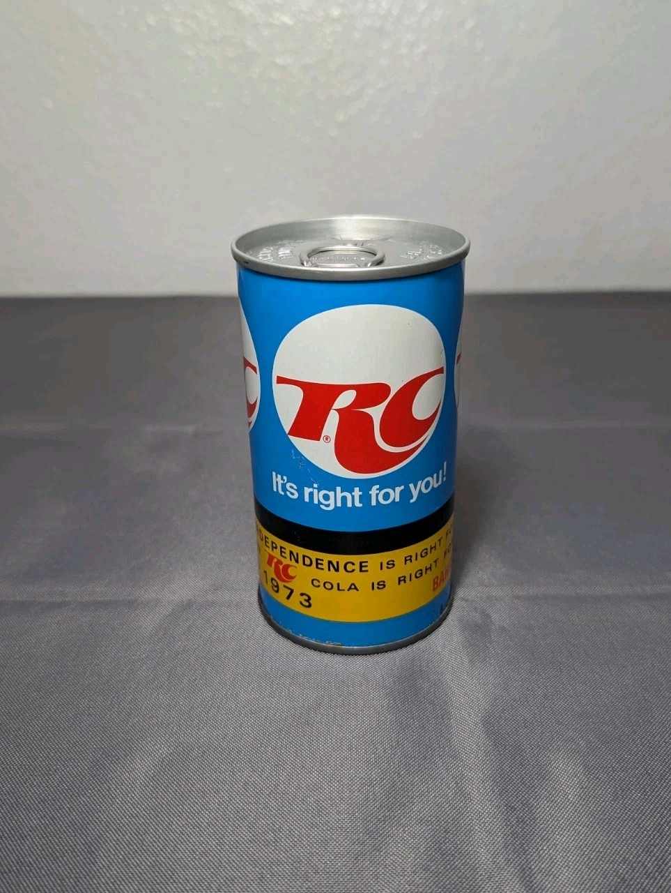 RARE Vintage RC Cola Soda Can July 10 1973 Bahamas Independence Can Empty SEALED RARE Vintage RC Cola Soda Can July 10 1973 Bahamas Independence Can Empty SEALED