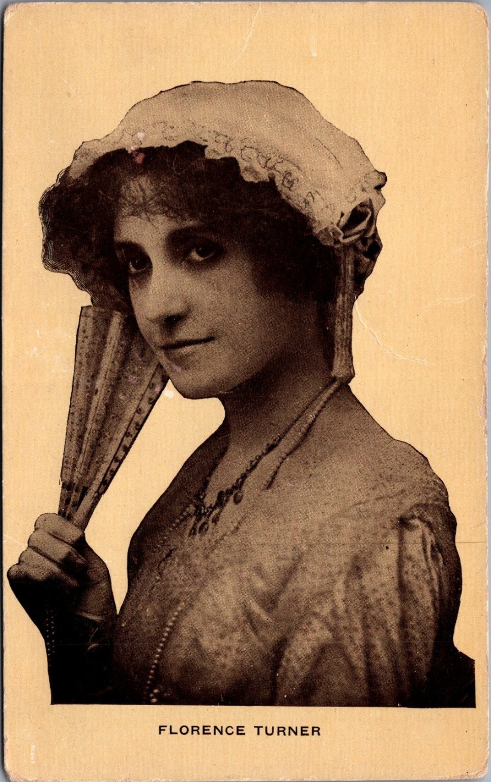 FLORENCE TURNER Silent Film Star Actress Vintage 1910s Postcard RPPC Style FLORENCE TURNER Silent Film Star Actress Vintage 1910s Postcard RPPC Style