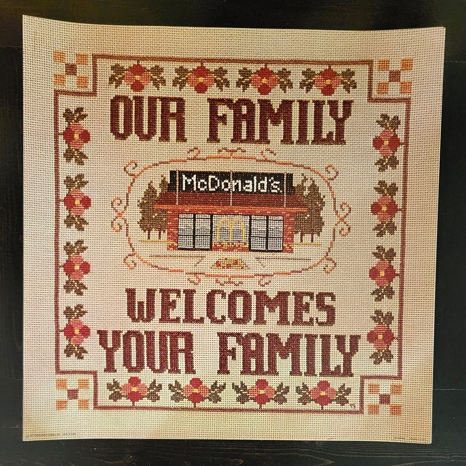 6 Vtg McDanalds Translites \'76-91 needlepoint shrimp salad Shamrock SHK Filet-o 6 Vtg McDanalds Translites \'76-91 needlepoint shrimp salad Shamrock SHK Filet-o