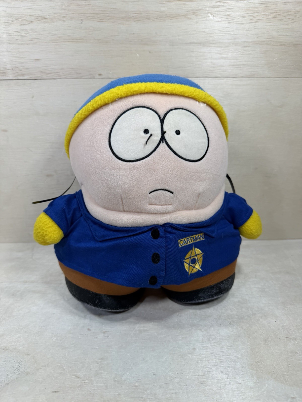 South Park Deputy ERIC CARTMAN Police Officer 1998 Plush Vintage (no sunglasses)