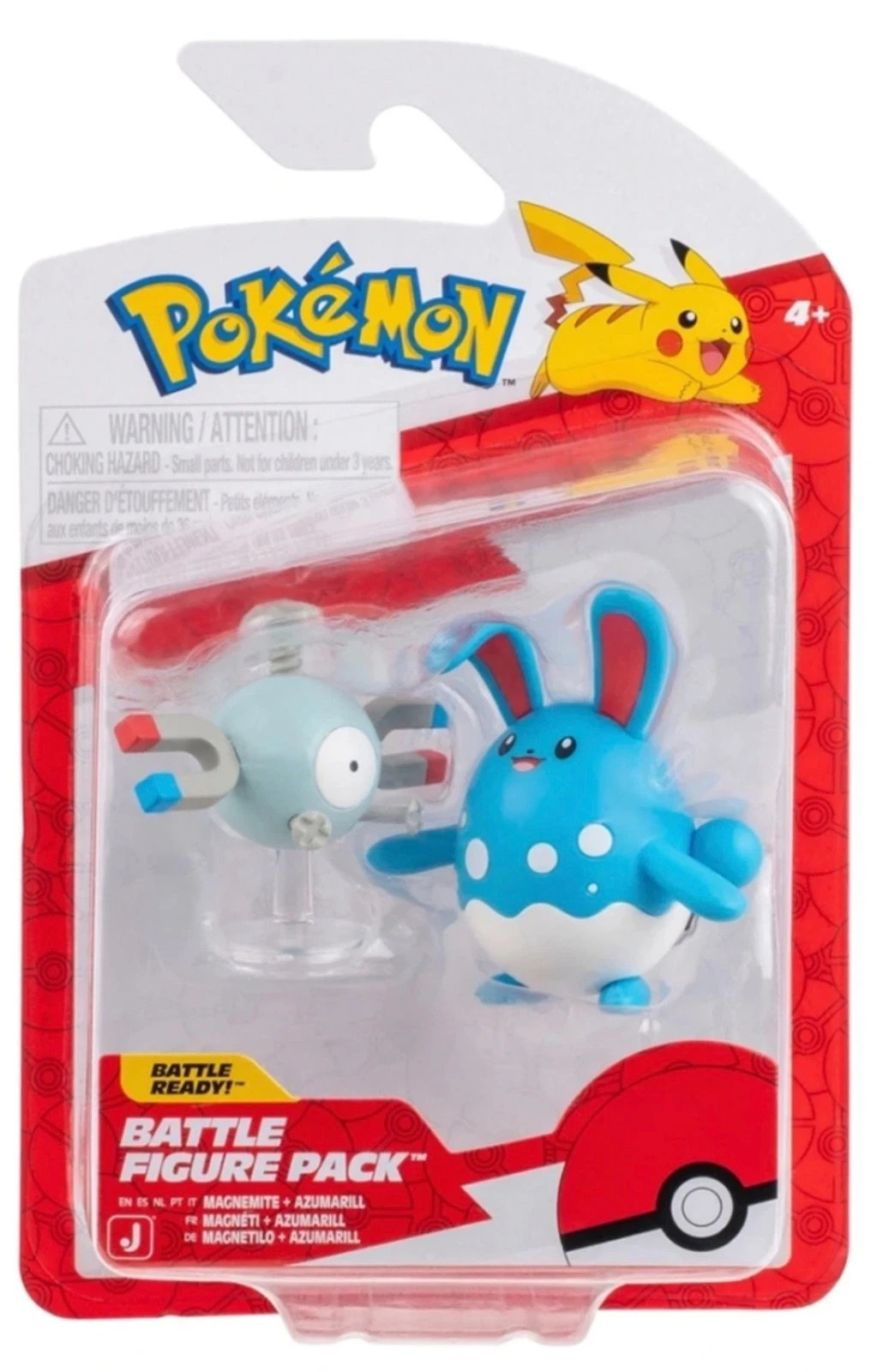 Pokemon Battle Figure Pack Jazwares Kabutops Azumarill New In Hand - You Pick