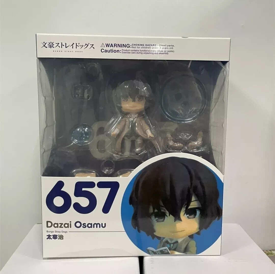 Bungo Stray Dogs Osamu Dazai Nendoroid 657 PVC Action Figure Toy Model New Gifs