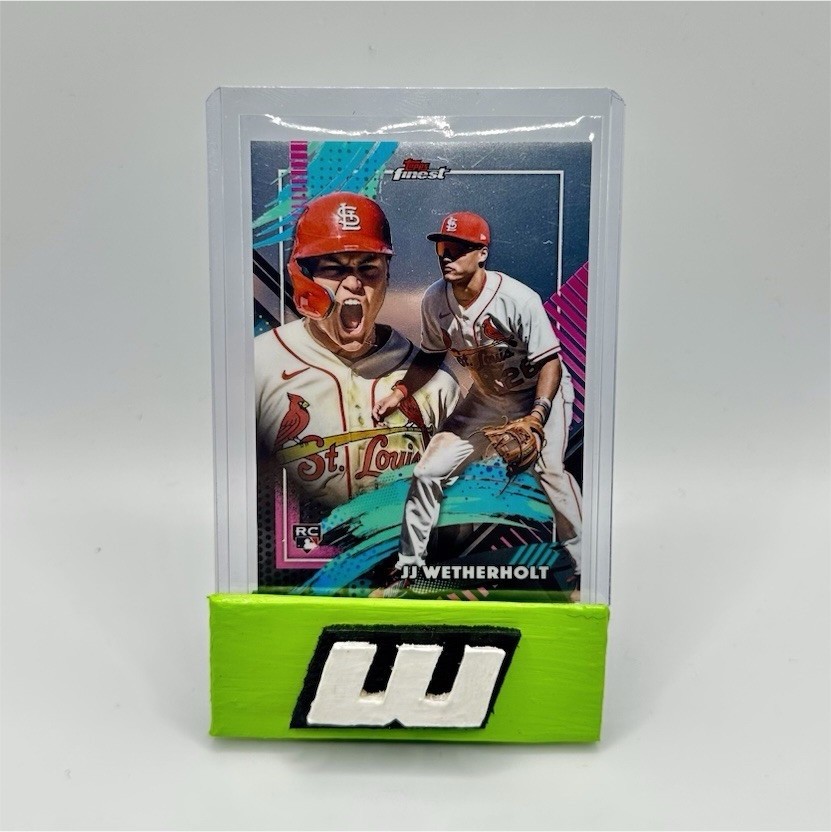 Topps Finest 2026 JJ Wetherholt RC #327 Cardinals MLB Baseball Super Rare