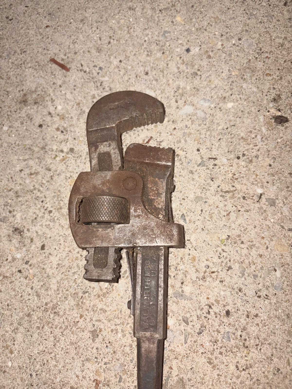 Vintage Walworth Stillson Pipe Wrench USA Made Industrial Tool