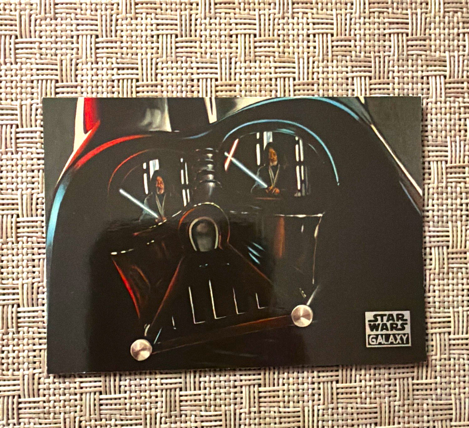 Topps Star Wars Galaxy 2011 series 6 Master Versus Pupil #74 Vader