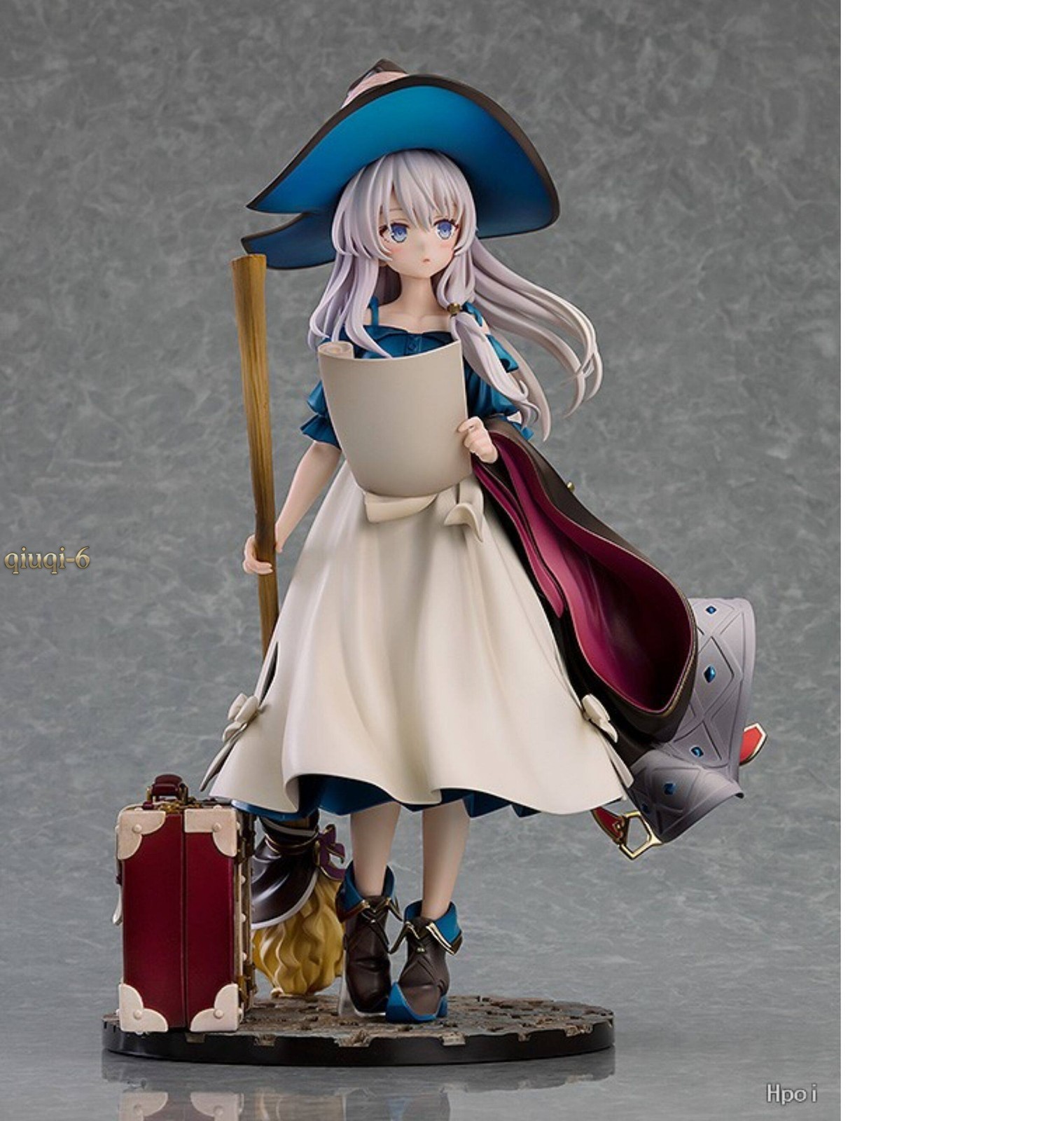1/7 Wandering Witch: The Journey of Elaina Elaina PVC Figurine 25cm Statue Gift
