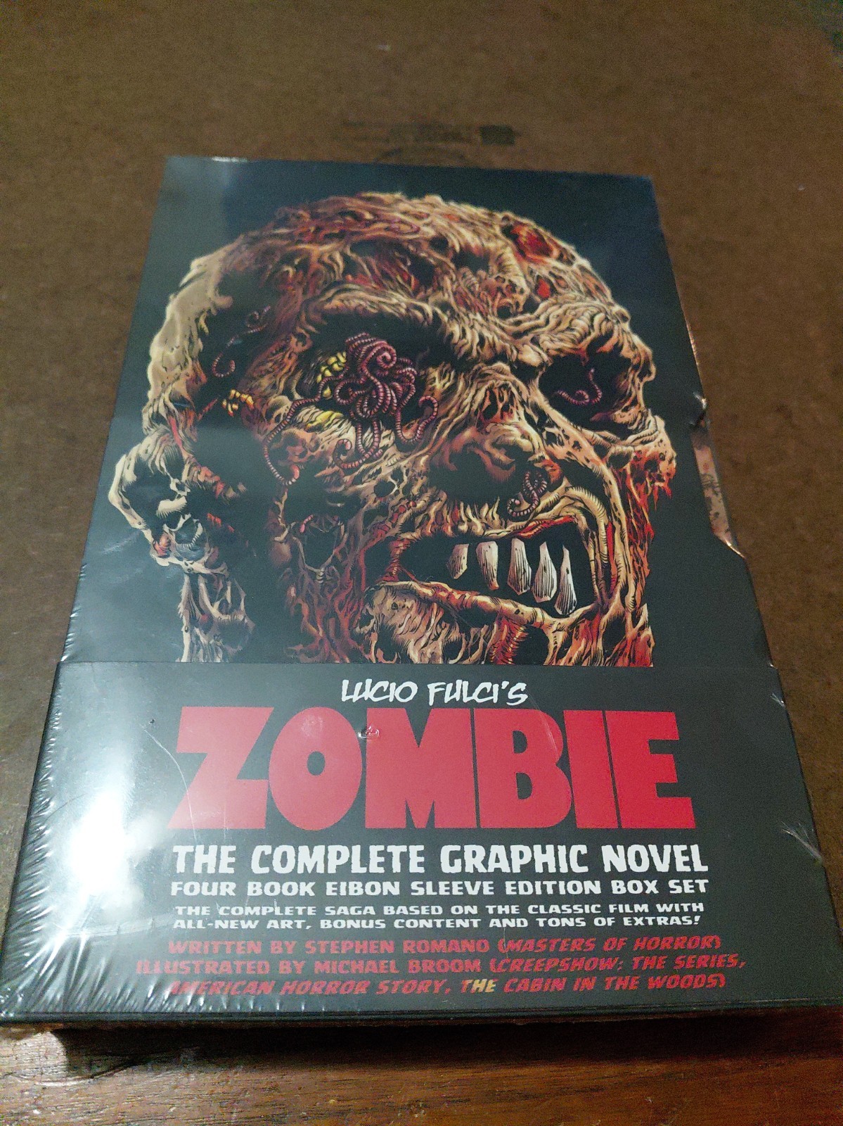 Lucio Fulci's Zombie Complete Graphic Novel Box Set, VINEGAR SYNDROME Color