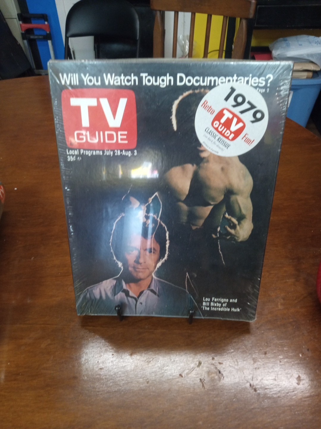TV Guide Incredible Hulk Classic Reissue July 28 - Aug 3, 1979 New/Boxed TV Guide Incredible Hulk Classic Reissue July 28 - Aug 3, 1979 New/Boxed