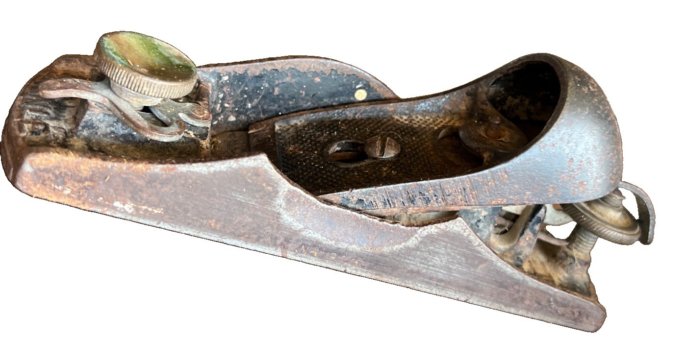 Vintage Stanley Block Plane Body for Parts or Repair Missing Lever Cap Cam Vintage Stanley Block Plane Body for Parts or Repair Missing Lever Cap Cam