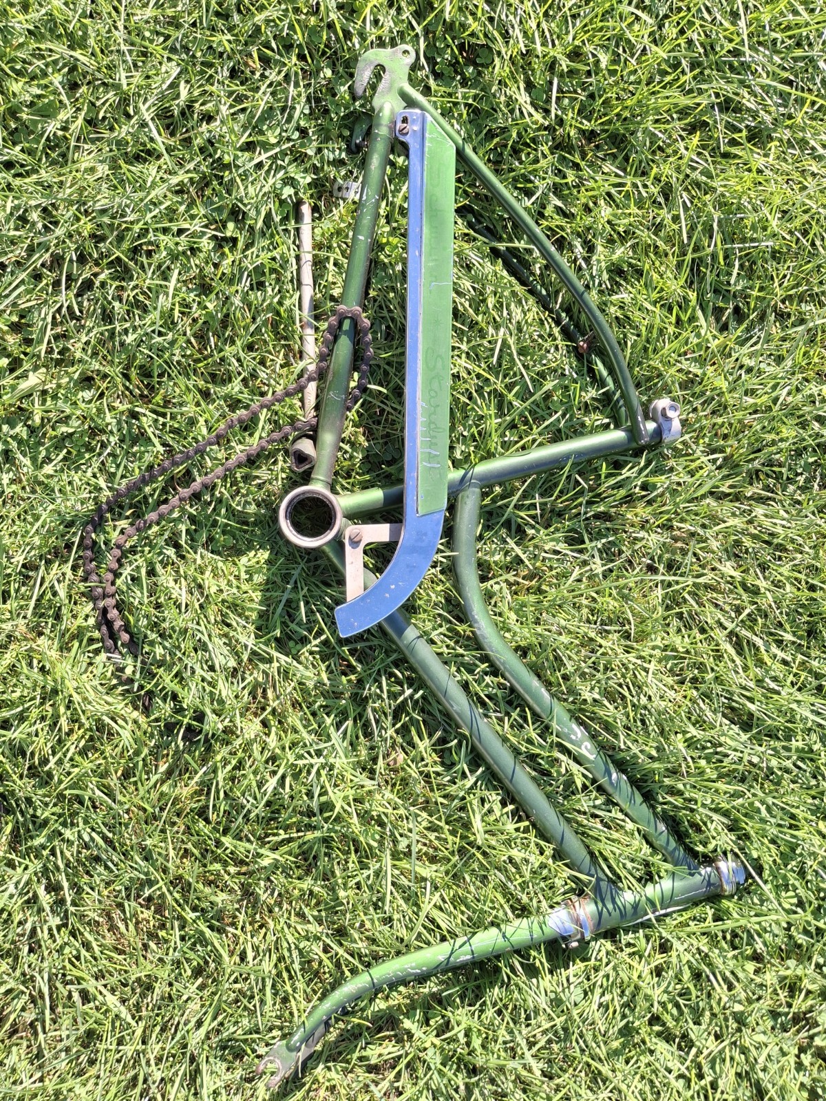 1971 Schwinn Stingray StardustFrame Fork And Guard Vintage Muscle Bike 
