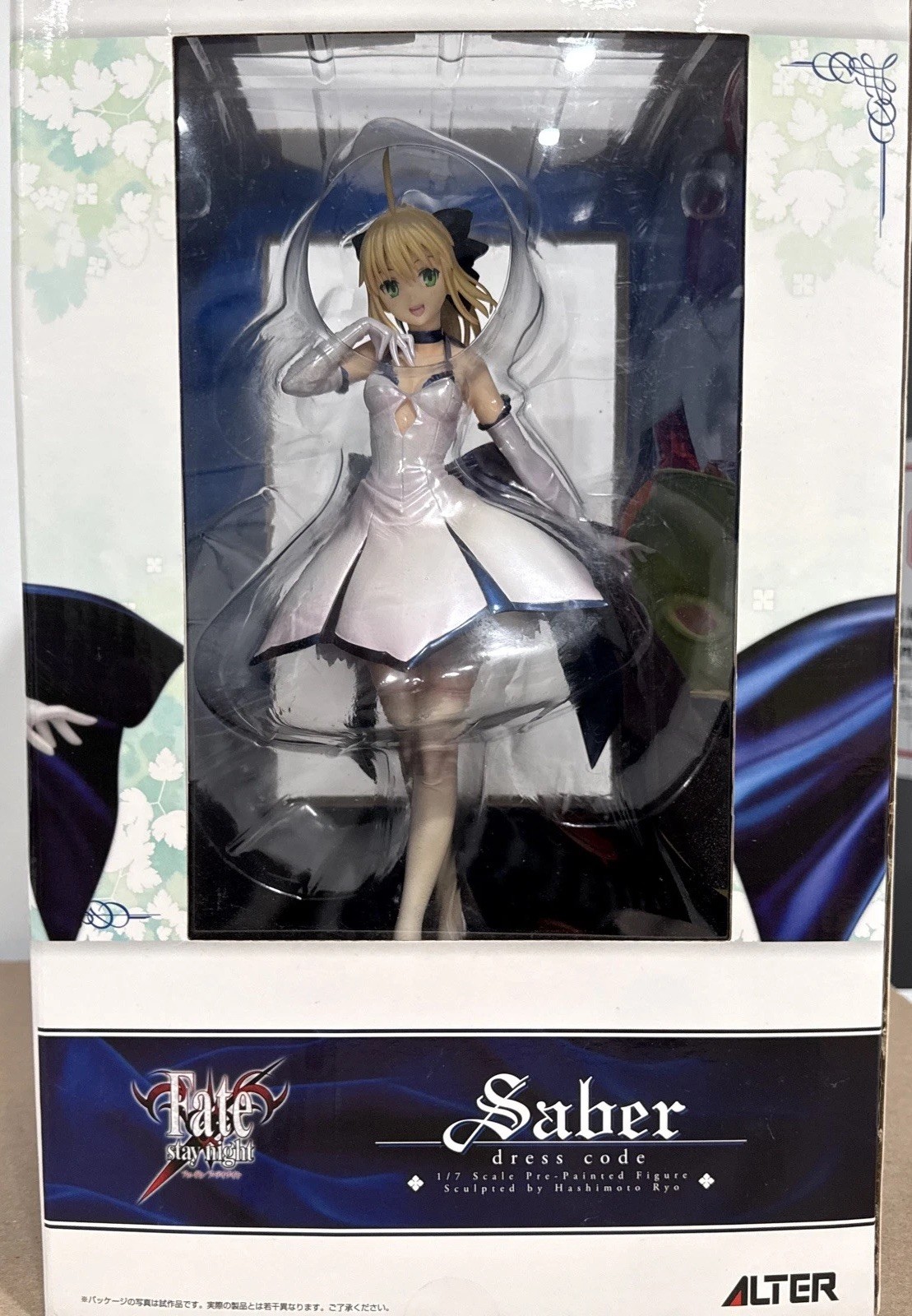 Alter Fate/Stay Night Saber Dress Code 1:7 Scale Figure Read Description 
