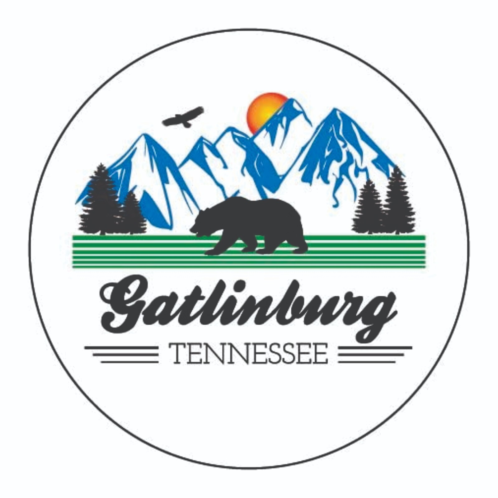 Gatlinburg Tennessee Sticker Decal Bumper Sticker Gatlinburg Tennessee Sticker Decal Bumper Sticker