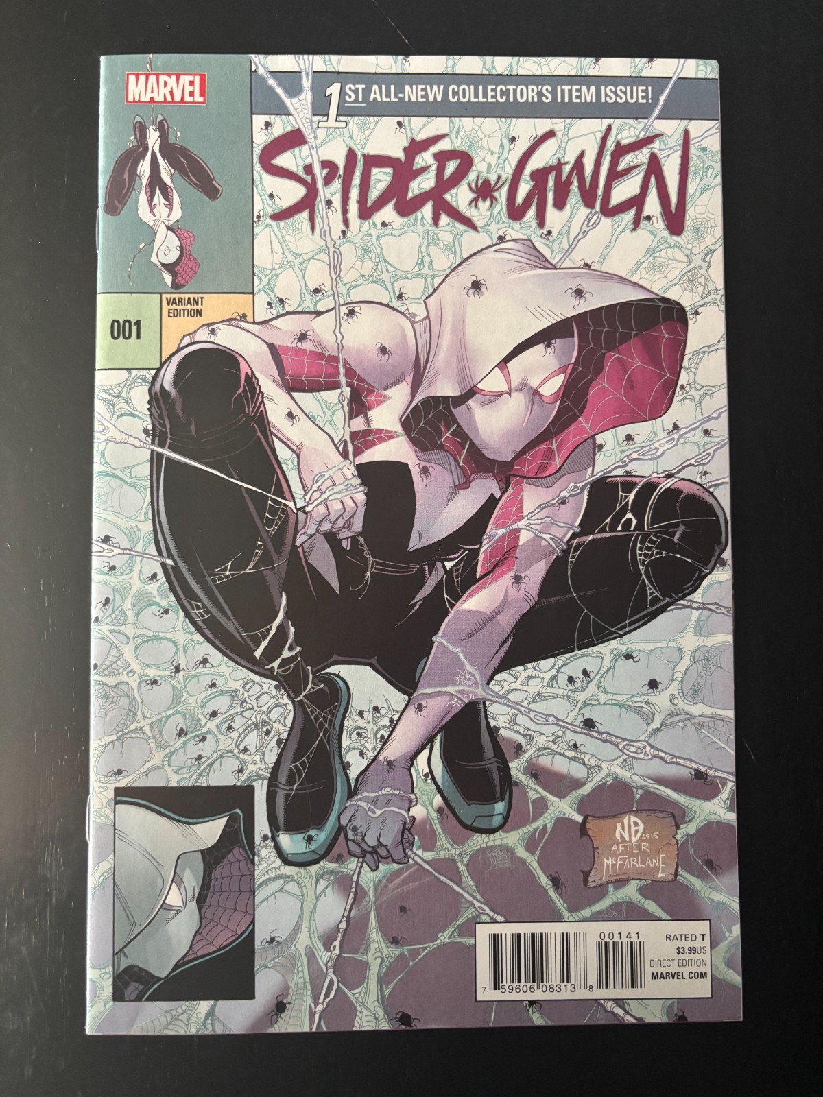 Spider-Gwen #1 1:25 Bradshaw Variant NM-