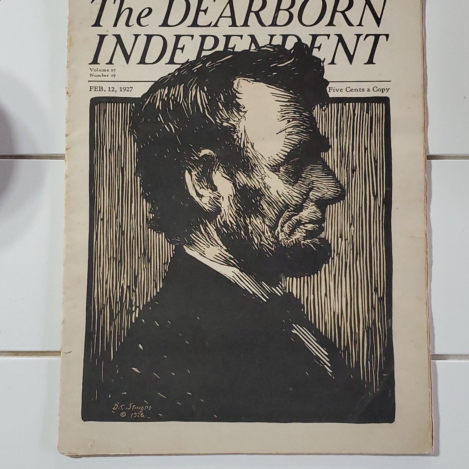 The Dearborn Independent February 12, 1927 Abraham Lincoln Issue Magazine