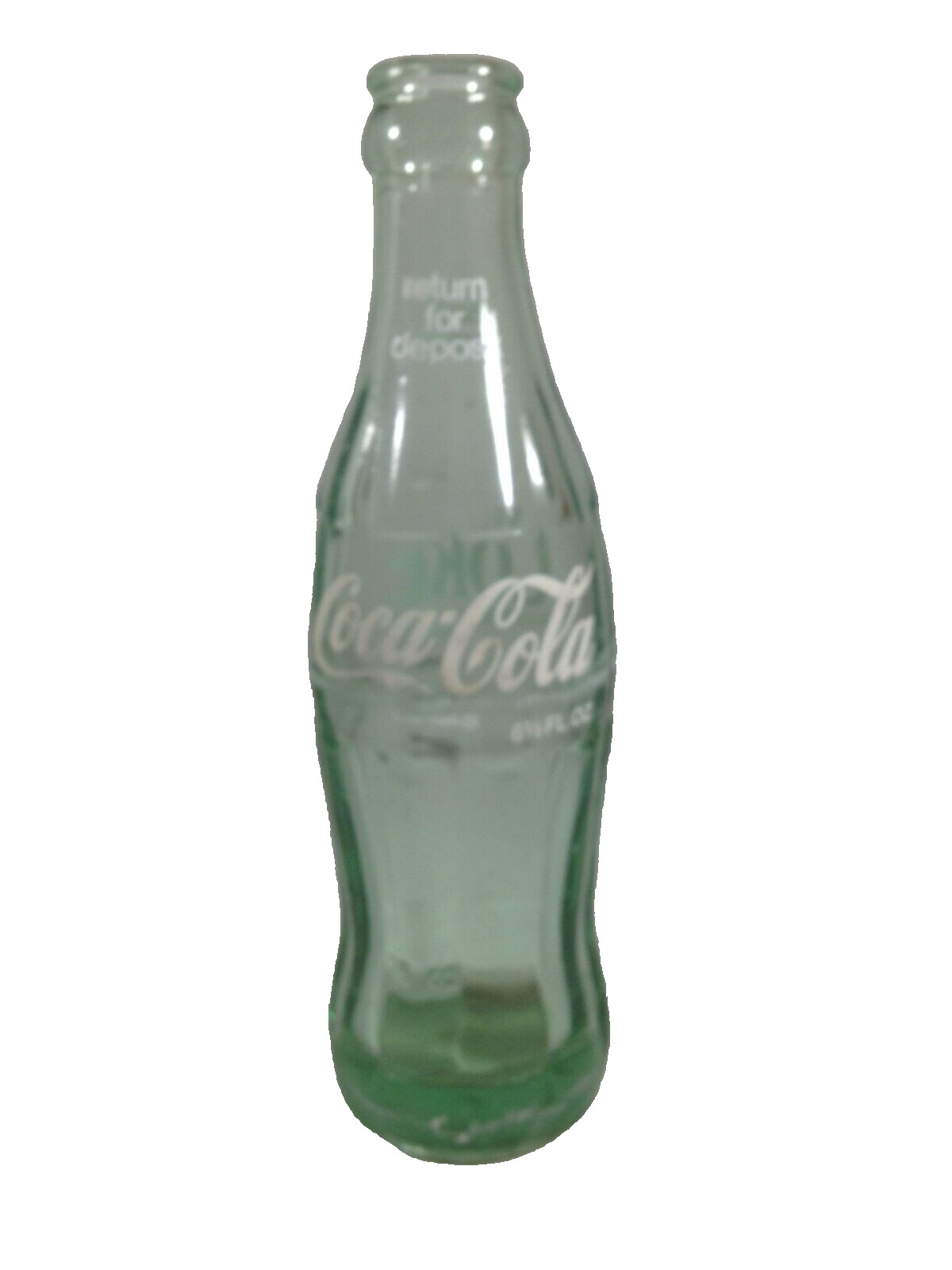 Vintage Coca Cola Bottle 6.5oz Hobble Skirt 1975 Aiken SC