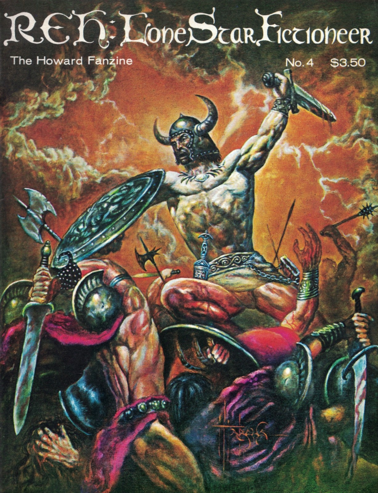 Vintage  REH: Lone Start Fictioneer: The Robert E. Howard Fanzine #4