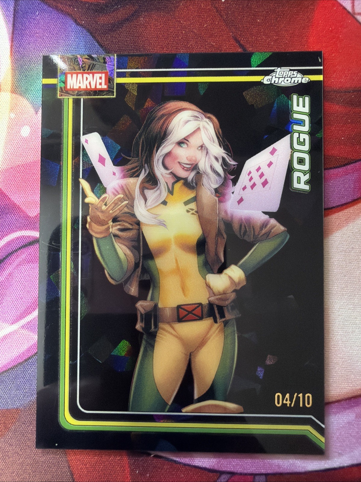 2026 topps chrome marvel sapphire ROGUE 4 / 10 2026 topps chrome marvel sapphire ROGUE 4 / 10