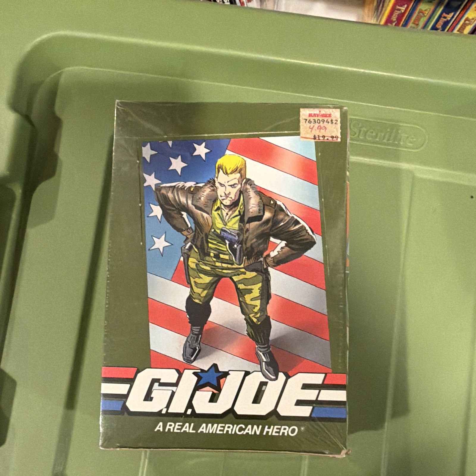 Hasbro G.I. Joe A Real American Hero 1990 Sealed Box 12 Trading Cards