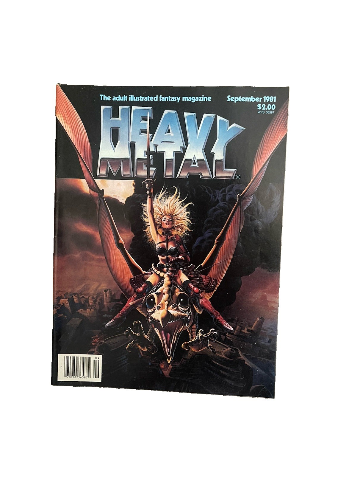 Heavy Metal - September 1981 - Adult Illustrated Fantasy Magazine Heavy Metal - September 1981 - Adult Illustrated Fantasy Magazine