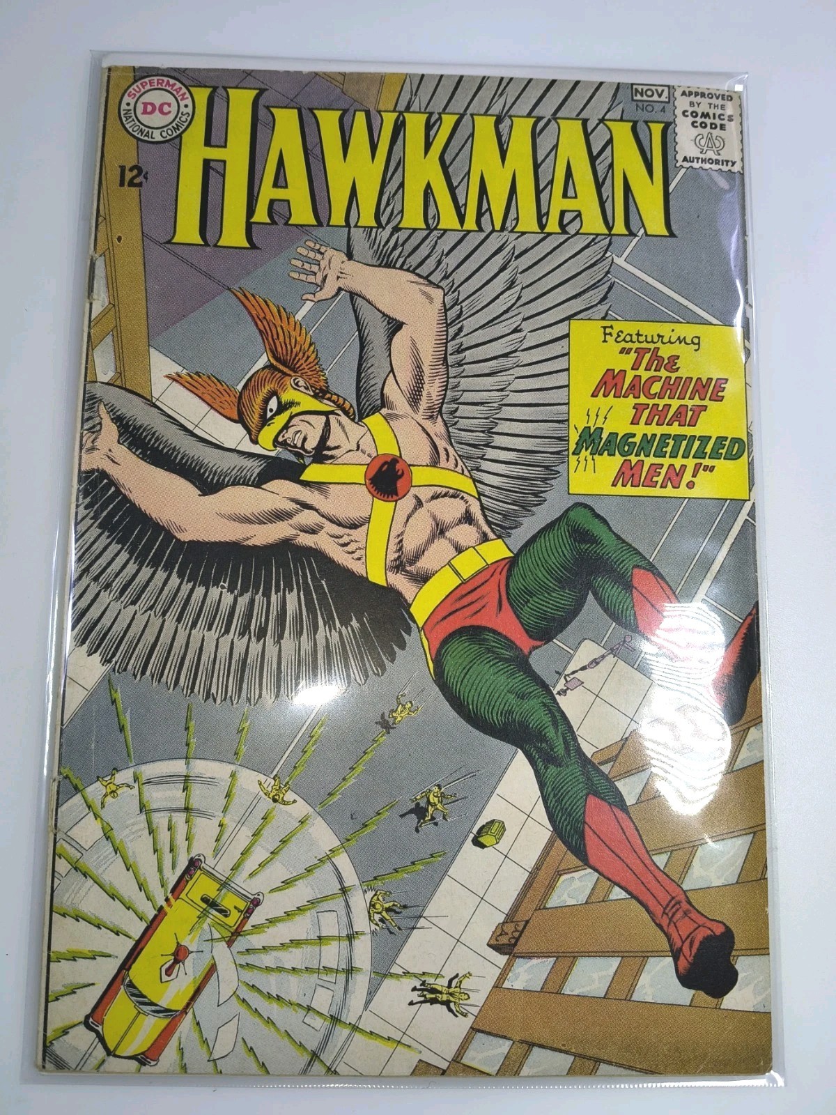 Hawkman #4 Mid-Grade 1964 DC Key Issue First 1st App Zantanna Origin Silver Age