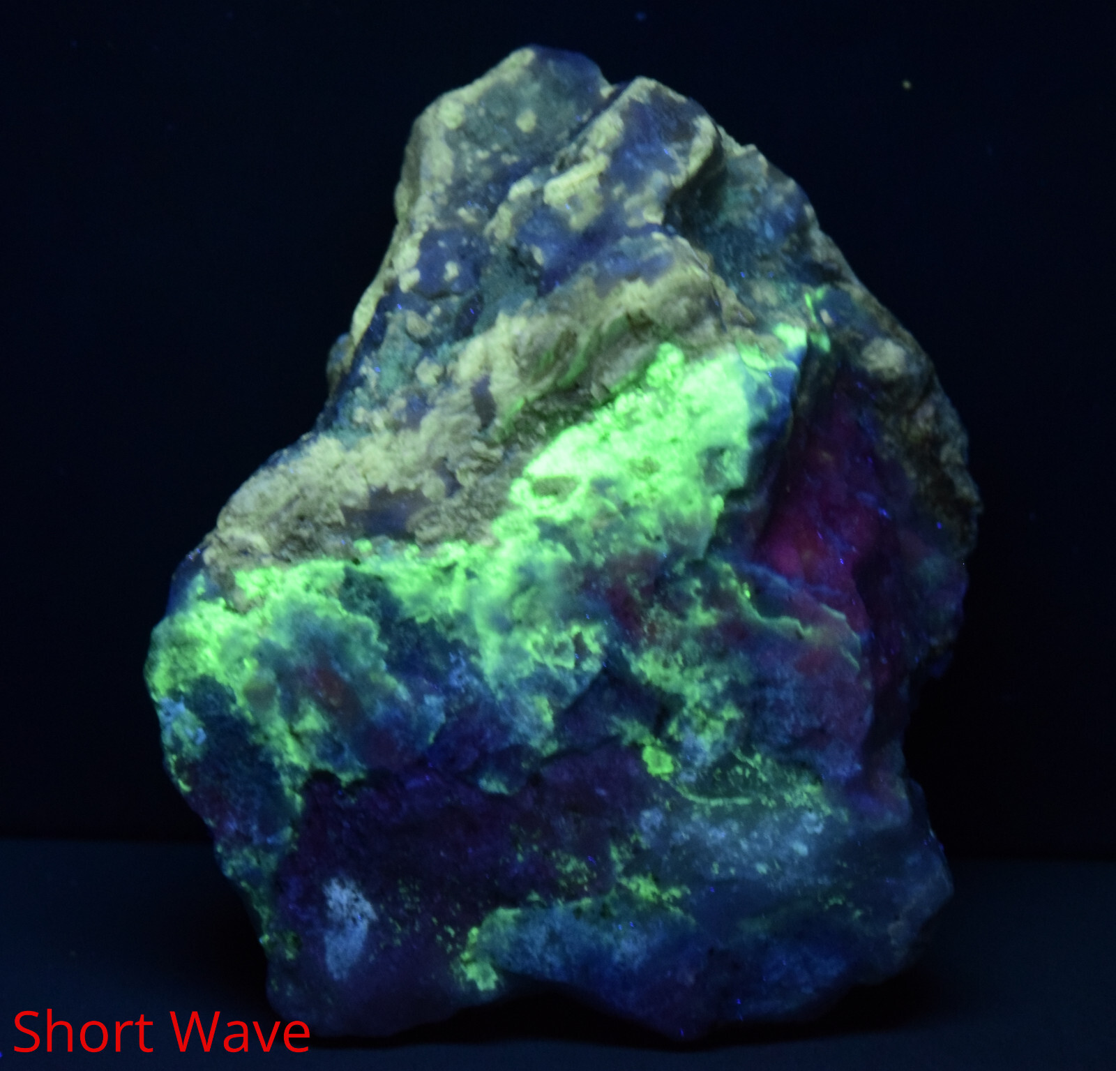 Natural Fluorescent Blue Hackmanite Specimen Combined with Phlogopite 125 Gram