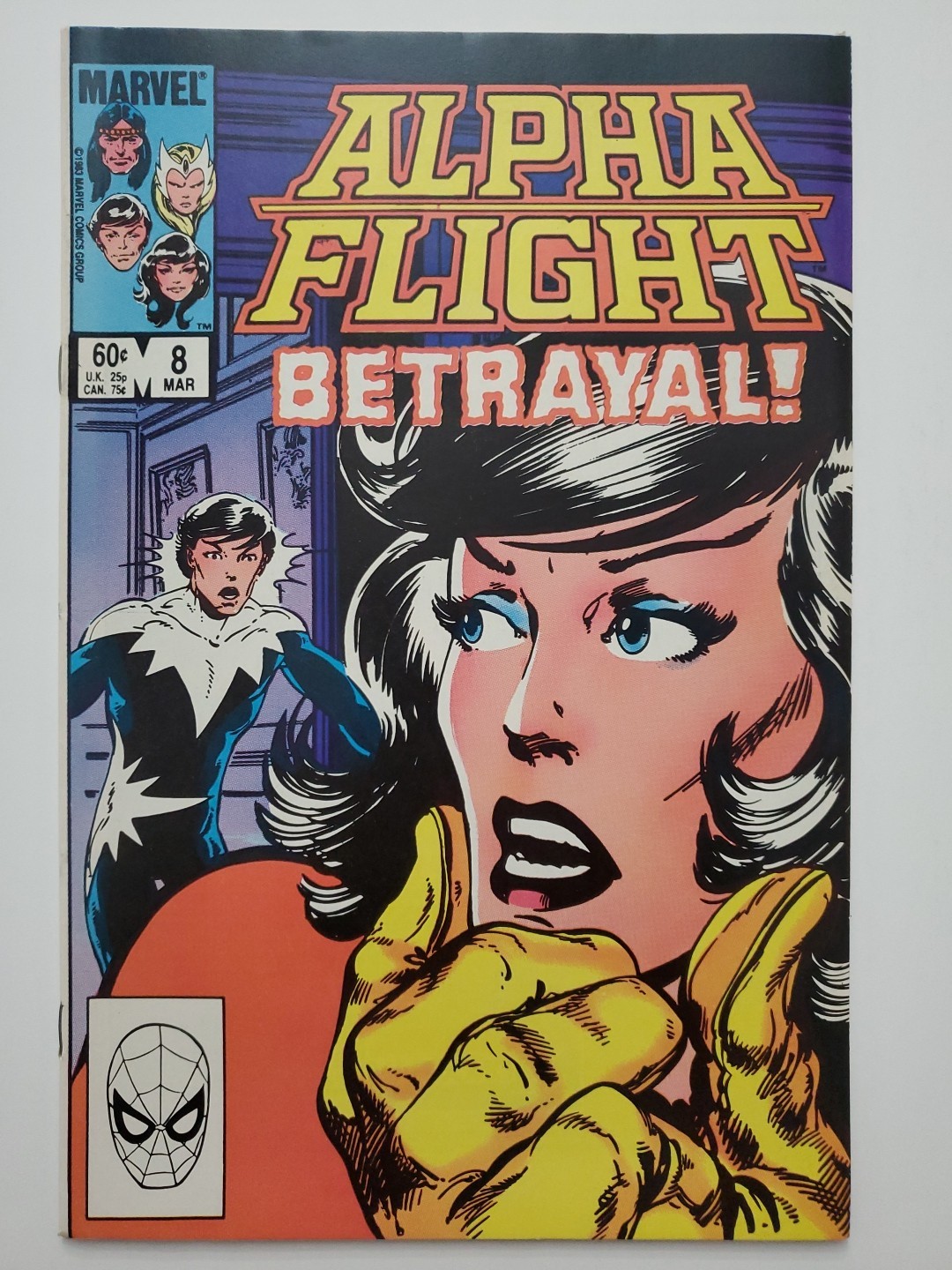 Alpha Flight #8 John Byrne Northstar Aurora Bronze Age Marvel Comics 1983 