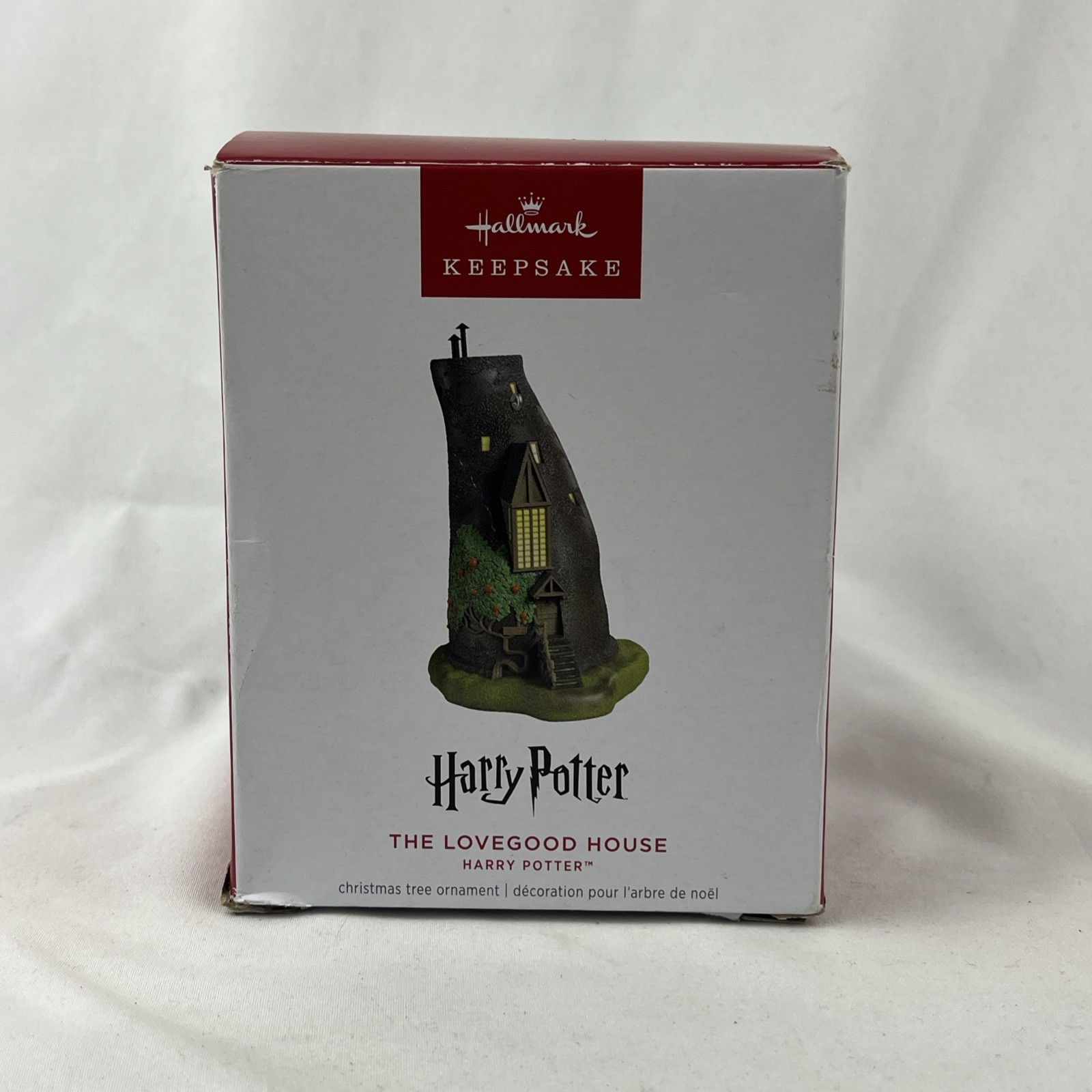 New Hallmark Keepsake 2025 Lovegood House Harry Potter Ornament. Damaged Box