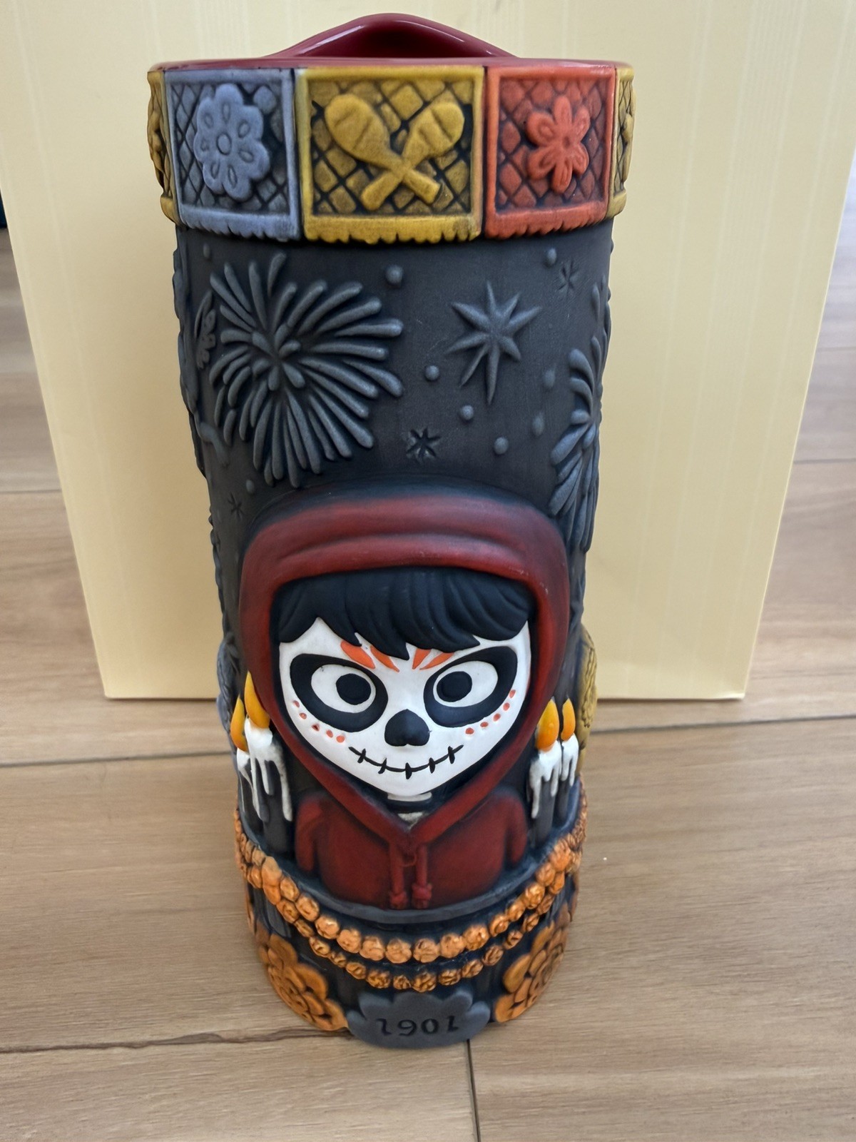 Disneyland Club 33 1901 Beautiful Coco Themed Tiki Mug W/ gift bag 