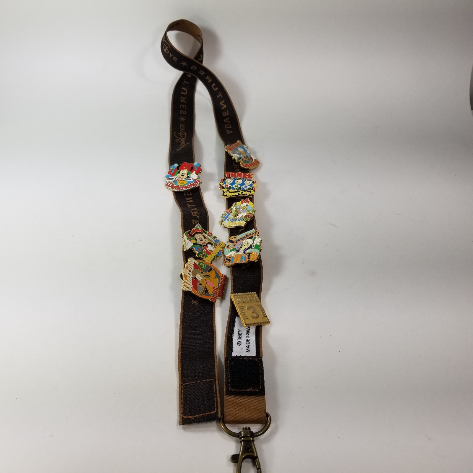 Austria 3 River City Blue Danube Hungary Pins & Lanyard Adventures By Disney