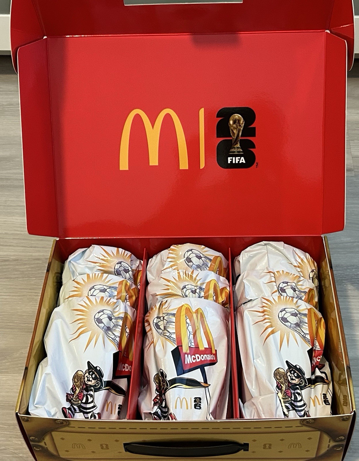 2026 McDonald’s FIFA World Cups (FULL SET) Limited Edition Collectible w/ Case