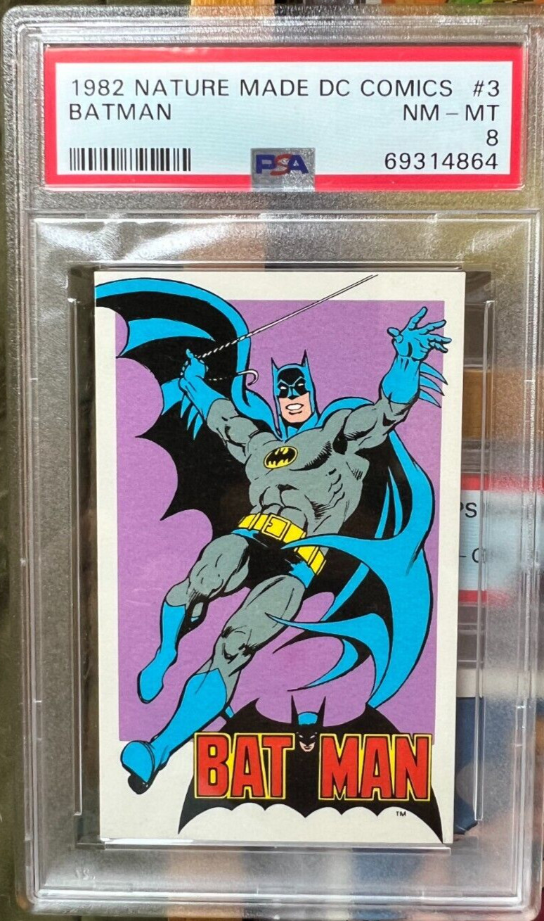 RARE 1982 Nature Made DC Comics #3 Batman PSA 8 RARE 1982 Nature Made DC Comics #3 Batman PSA 8