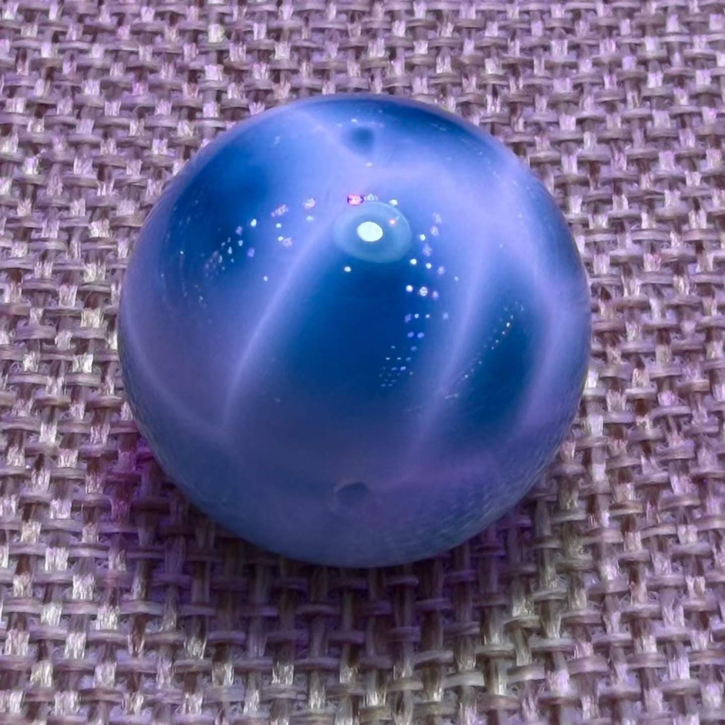 20mm Natural Larimar Gemstone sphere quartz polished ball porose Reiki energy