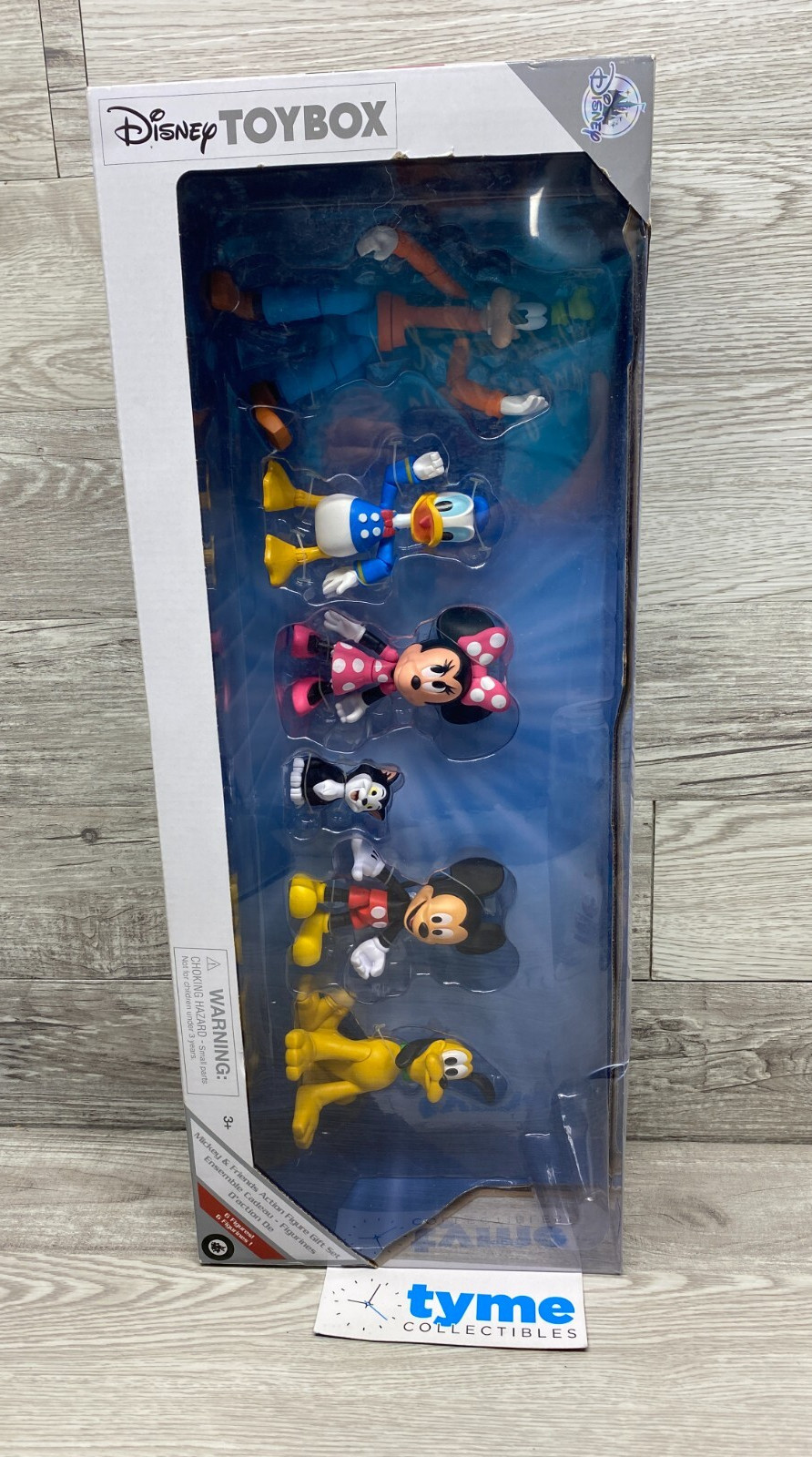 Disney Mickey Mouse Toybox Minnie & Figaro Exclusive Boxset Figures SHELF WEAR