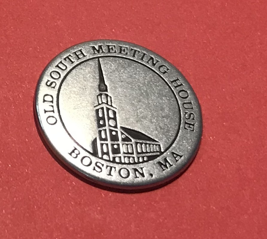 Old South Meeting House Boston Token