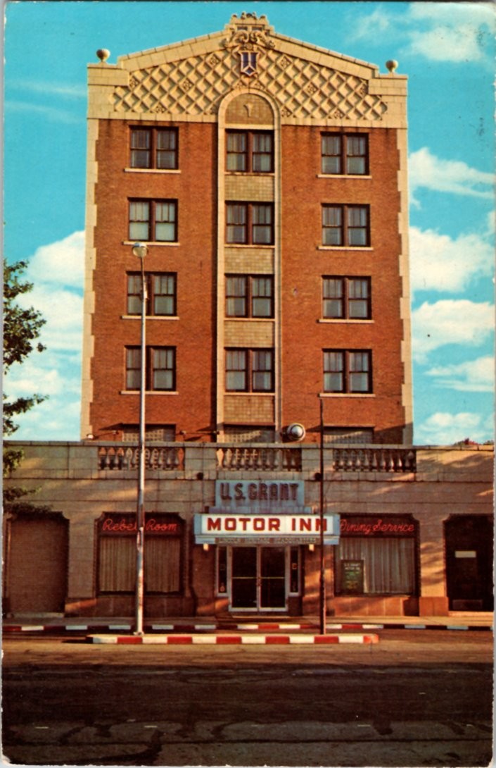 Mattoon IL postcard U.S. GRANT MOTOR INN s/21 BD6935 Mattoon IL postcard U.S. GRANT MOTOR INN s/21 BD6935