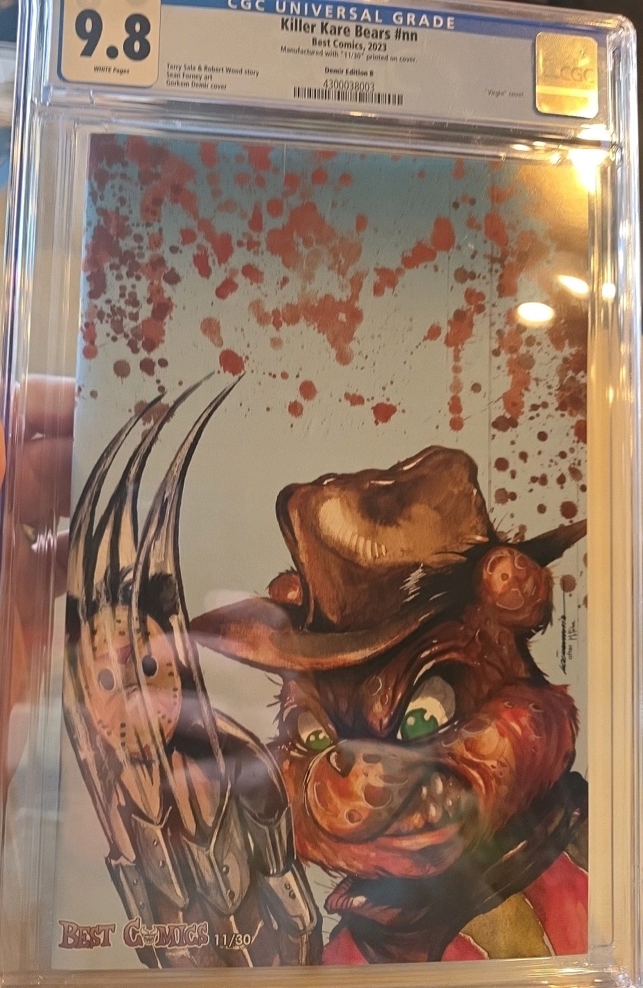 Killer Kare Bears #nn 11/30 Cgc 9.8 Best COMICS