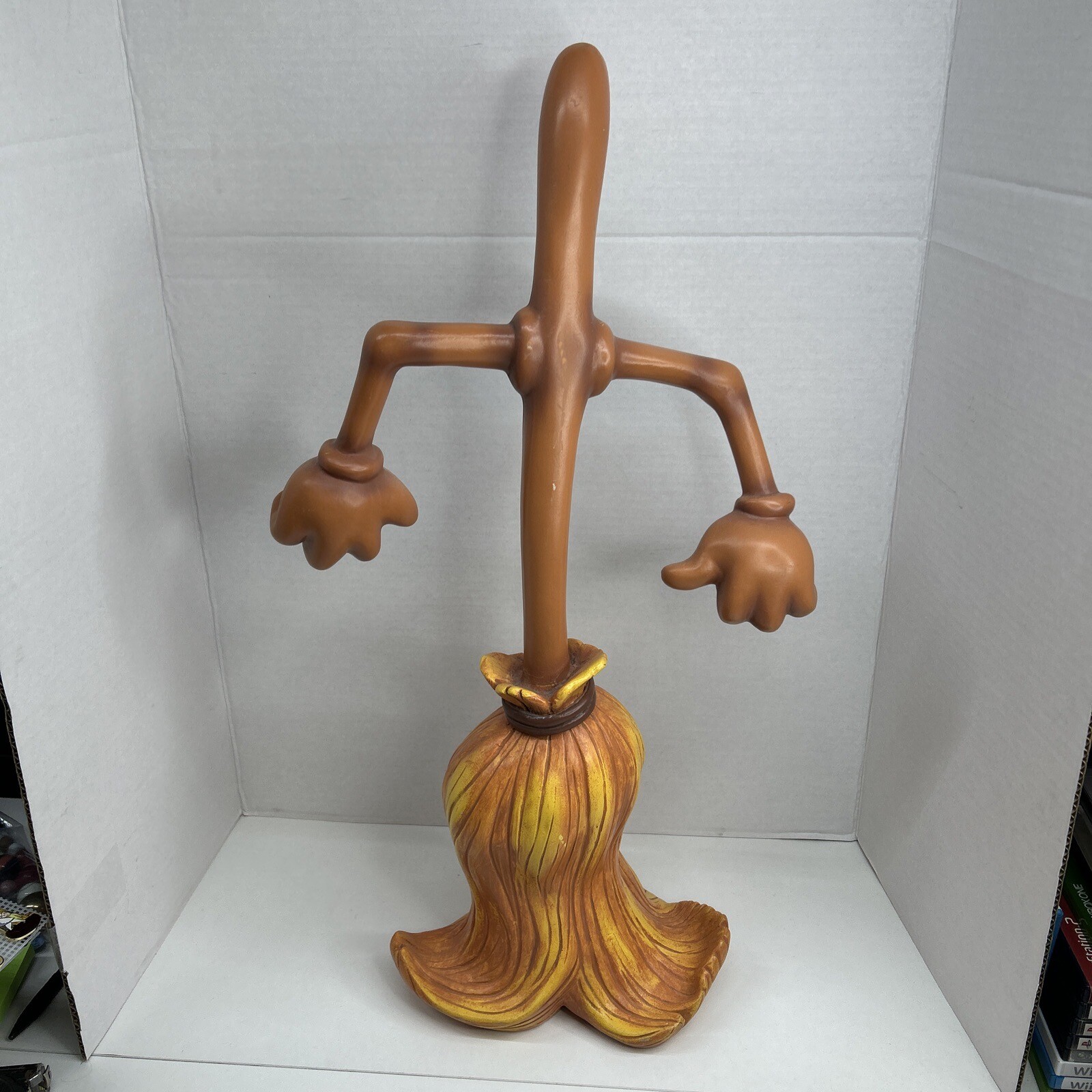 RARE 1989 Fantasia Broom 28” Tall Store Display Vintage Mickey Mouse HTF WDW RARE 1989 Fantasia Broom 28” Tall Store Display Vintage Mickey Mouse HTF WDW