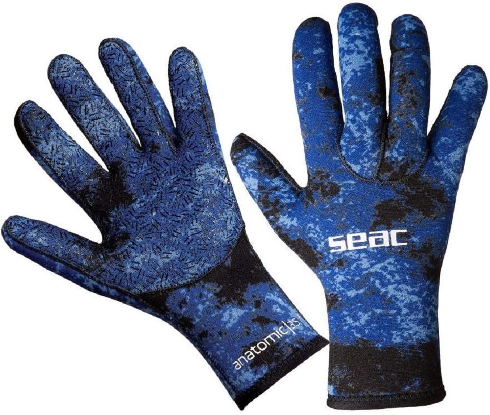 SEAC 3.5mm Anatomic Gloves Diving Gloves Spearfishing & Scuba Diving Side Zipper SEAC 3.5mm Anatomic Gloves Diving Gloves Spearfishing & Scuba Diving Side Zipper