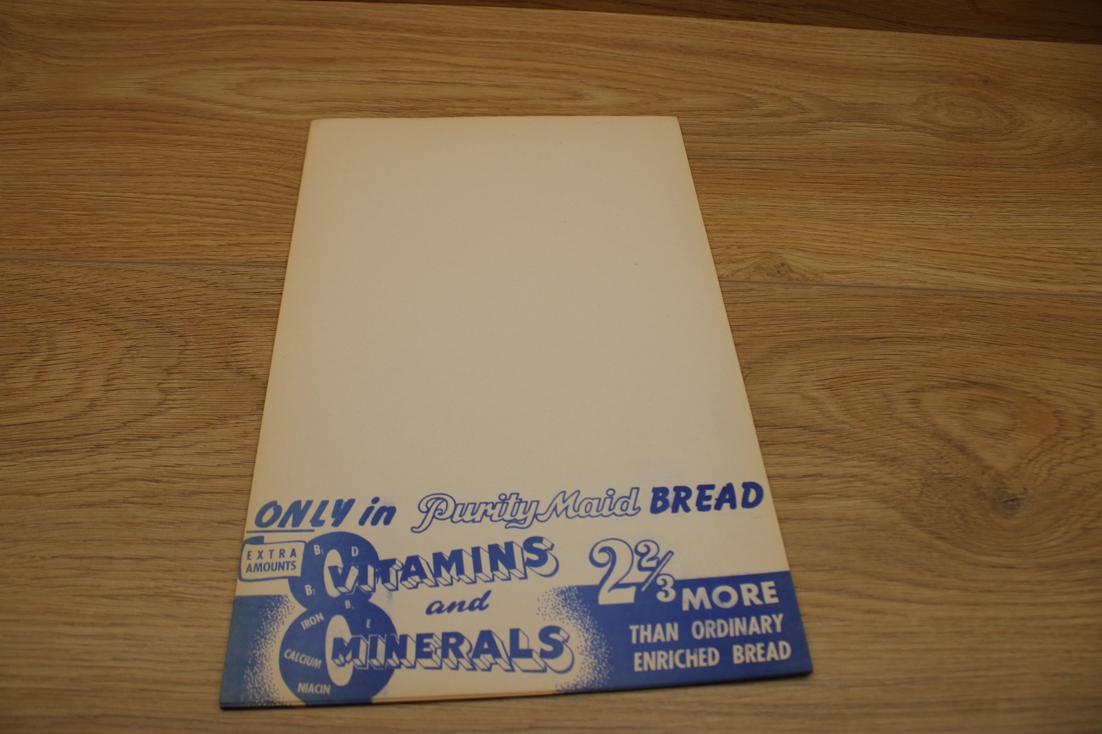 Lot of 10 Vintage Purity Maid Bread Paper Wrappers Advertising Blue White Lot of 10 Vintage Purity Maid Bread Paper Wrappers Advertising Blue White