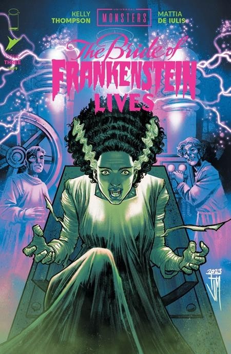 UNIVERSAL MONSTERS THE BRIDE OF FRANKENSTEIN LIVES #3 CVR B  MANAPUL (12/23)